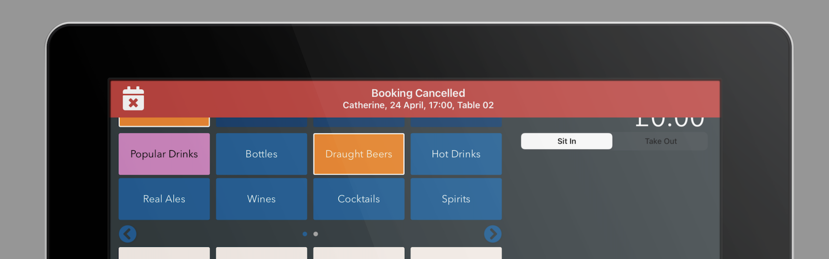 screenshot of Tabology EPOS